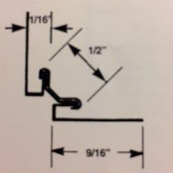 Inside Corner Molding 430 Stainless Steel Trim Strip