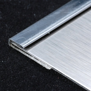 "J" Molding 430 Stainless Steel Trim Strip