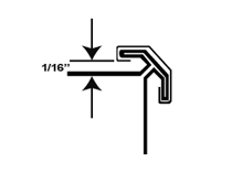 Outside Corner Molding 430 Stainless Steel Trim Strip